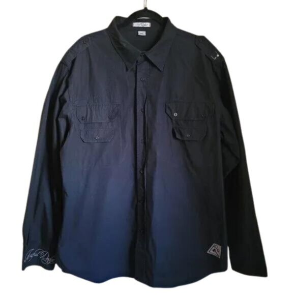 Artful Dodger Button Down Shirt Size 3XL Y2K - Picture 3 of 11